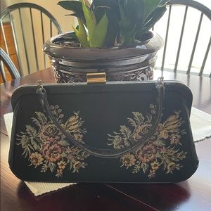 La Marquise Vintage French Tapestry Purse